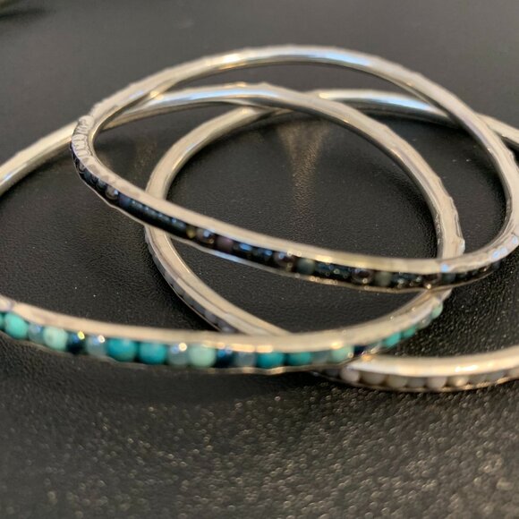 Silpada Set of 3 Bracelets - .925 Sterling Silver - Picture 1 of 6